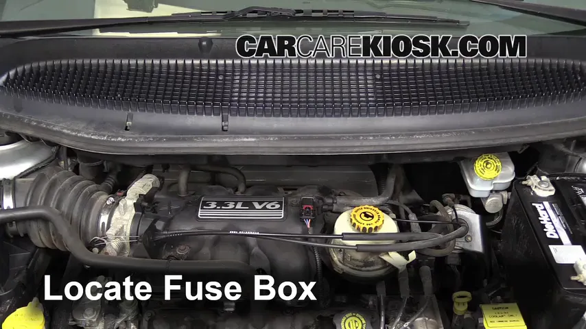 2003 Dodge Caravan SE 3.3L V6 FlexFuel Fuse (Engine) Check
